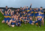 28 October 2012; Newmarket-on-Fergus players celebrate with the cup. Clare County Senior Hurling Championship Final, Newmarket-on-Fergus v Cratloe, Cusack Park, Ennis, Co. Clare. Picture credit: Diarmuid Greene / SPORTSFILE