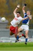 28 October 2012; Bryan Carbery, Éire Óg, in action against Dean Healy, St Patrick's. AIB Leinster GAA Football Senior Club Championship, First Round, St Patrick's v Éire Óg, County Grounds, Aughrim, Co. Wicklow. Picture credit: Ray McManus / SPORTSFILE