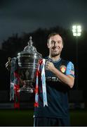 29 October 2012; St. Patrick's Athletic's Sean O'Connor ahead of their side's FAI Ford Cup Final match against Derry City, to be played on Sunday November 4th. FAI Ford Cup Final Press Conference, Richmond Park, Dublin. Picture credit: David Maher / SPORTSFILE