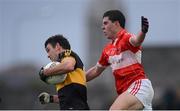 28 October 2012; Ambrose O'Donovan, Dr. Crokes, in action against Mikey Geaney, Dingle. Kerry County Senior Football Championship Final, Dingle v Dr. Crokes, Austin Stack Park, Tralee, Co. Kerry. Picture credit: Stephen McCarthy / SPORTSFILE