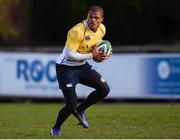 5 November 2012; South Africa's Juan de Jongh during squad training ahead of their side's Autumn International match against Ireland on Saturday. South Africa Squad Training, Blackrock College, Blackrock, Co. Dublin. Photo by Sportsfile