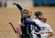 11 November 2012; Eoin Quigley, Sarsfields, celebrates after scoring his side's first goal. AIB Munster GAA Senior Hurling Championship Semi-Final, Thurles Sarsfields, Tipperary v Sarsfields, Cork, Semple Stadium, Thurles, Co. Tipperary. Photo by Sportsfile