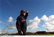 9 February 2003; Cork manager Larry Tompkins watches on during the game. Allianz National Football League Division 1A, Armagh v Cork, St. Oliver Plunkett Park, Crossmaglen, Co. Armagh. Picture credit; Ray McManus / SPORTSFILE
