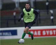 10 February 2003; Gary Breen pictured during Republic of Ireland Training session. Somerset Park, Ayr, Scotland. Soccer. Picture credit; Damien Eagers / SPORTSFILE *EDI*