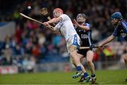 11 November 2012; Denis Maher, Thurles Sarsfields, in action against Daniel Roche, Sarsfields. AIB Munster GAA Senior Hurling Championship Semi-Final, Thurles Sarsfields, Tipperary v Sarsfields, Cork, Semple Stadium, Thurles, Co. Tipperary. Photo by Sportsfile