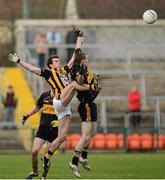 11 November 2012; Tony Kernan, Crossmaglen Rangers, in action against Kevin Rafferty, St Eunan's. AIB Ulster GAA Football Senior Championship Quarter-Final, Crossmaglen Rangers, Armagh v St Eunan's, Donegal, Morgan Athletic Grounds, Armagh. Picture credit: Oliver McVeigh / SPORTSFILE
