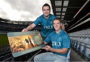 13 November 2012; Croke Park today teamed up with goalkeepers Paul Durcan, Donegal football, left, and James Skehill, Galway hurling, to launch The Centenary Club – 100 one year premium tickets for 2013. Croke Park, Dublin. Picture credit: Brian Lawless / SPORTSFILE