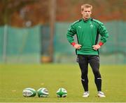 13 November 2012; Ireland's Paul Marshall during squad training ahead of his side's Autumn International match against Fiji on Saturday. Ireland Rugby Squad Training, Carton House, Maynooth, Co. Kildare. Picture credit: Barry Cregg / SPORTSFILE