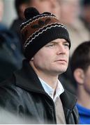 15 November 2012; Injured Leinster and Ireland centre Brian O'Driscoll watches on during the game. &quot;A&quot; Interprovincial, Leinster A v Munster A, Donnybrook Stadium, Donnybrook, Dublin. Picture credit: Stephen McCarthy / SPORTSFILE