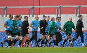16 November 2012; Ireland players during the captain's run ahead of their side's Autumn International match against Fiji on Saturday. Ireland Rugby Squad Captain's Run, Thomond Park, Limerick. Picture credit: Diarmuid Greene / SPORTSFILE