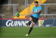 16 November 2012; Ireland's Fergus McFadden in action during the captain's run ahead of their side's Autumn International match against Fiji on Saturday. Ireland Rugby Squad Captain's Run, Thomond Park, Limerick. Picture credit: Diarmuid Greene / SPORTSFILE