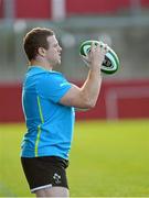 16 November 2012; Ireland's Sean Cronin in action during the captain's run ahead of their side's Autumn International match against Fiji on Saturday. Ireland Rugby Squad Captain's Run, Thomond Park, Limerick. Picture credit: Diarmuid Greene / SPORTSFILE