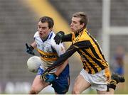 18 November 2012; Ronan McRory, Errigal Ciaran, in action against Paul Hughes, Crossmaglen Rangers. AIB Ulster GAA Football Senior Championship Semi-Final, Crossmaglen Rangers, Armagh v Errigal Ciaran, Tyrone, St Tiernach's Park, Clones, Co. Monaghan. Photo by Sportsfile