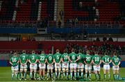 17 November 2012; The Ireland squad have their photograph taken ahead of the game. Autumn International, Ireland XV v Fiji, Thomond Park, Limerick. Picture credit: Stephen McCarthy / SPORTSFILE