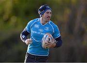 19 November 2012; Leinster's Andrew Goodman in action during squad training ahead of Friday's Celtic League game against Glasgow Warriors. Leinster Rugby Press Briefing and Squad Training, Rosemount, UCD, Belfield, Dublin. Photo by Sportsfile