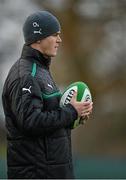 19 November 2012; Ireland's Jonathan Sexton looks on during squad training ahead of their side's Autumn International match against Argentina on Saturday. Ireland Rugby Squad Training, Carton House, Maynooth, Co. Kildare. Picture credit: Brendan Moran / SPORTSFILE