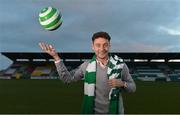 19 November 2012; Shamrock Rovers' new signing Mark Quigley. Shamrock Rovers Announce New Signings, Tallaght Stadium, Tallaght, Co. Dublin. Picture credit: Barry Cregg / SPORTSFILE