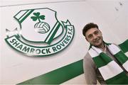 19 November 2012; Shamrock Rovers' new signing Mark Quigley. Shamrock Rovers Announce New Signings, Tallaght Stadium, Tallaght, Co. Dublin. Picture credit: Barry Cregg / SPORTSFILE