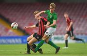 30 October 2017; Douwe van Sinderen of Cork City in action against Alex Kelly of Bohemians during the SSE Airtricity National Under 17 League Final match between Cork City and Bohemians at Turner's Cross in Cork. Photo by Eóin Noonan/Sportsfile