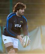 20 November 2012; Argentina's Juan Martín Fernández Lobbe during squad training ahead of their side's Autumn International match against Ireland on Saturday. Argentina Rugby Squad Training, UCD, Belfield, Dublin. Picture credit: Brian Lawless / SPORTSFILE