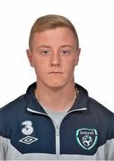 20 November 2012; Republic of Ireland's James Talbot. Republic of Ireland U16 Squad Portraits & Group Shot, South Dublin Football League Complex, Lucan, Co. Dublin. Picture credit: Barry Cregg / SPORTSFILE