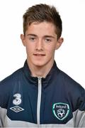 20 November 2012; Republic of Ireland's Nathan Corkery. Republic of Ireland U16 Squad Portraits & Group Shot, South Dublin Football League Complex, Lucan, Co. Dublin. Picture credit: Barry Cregg / SPORTSFILE