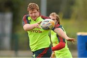 21 November 2012; Munster's Stephen Archer in action during squad training ahead of their Celtic League 2012/13, Round 9, match against Scarlets on Sunday. Munster Rugby Squad Training, CIT, Bishopstown, Cork. Picture credit: Diarmuid Greene / SPORTSFILE