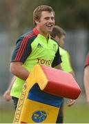 21 November 2012; Munster's CJ Stander during squad training ahead of their Celtic League 2012/13, Round 9, match against Scarlets on Sunday. Munster Rugby Squad Training, CIT, Bishopstown, Cork. Picture credit: Diarmuid Greene / SPORTSFILE