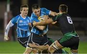 23 November 2012; Jack Conan, Leinster, is tackled by Dave Heffernan, Connacht. &quot;A&quot; Interprovincial, Connacht A v Leinster A, Sportsground, Galway. Picture credit: Diarmuid Greene / SPORTSFILE