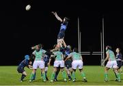 23 November 2012; Marie-Louise Reilly, Leinster, takes the ball in the lineout against Exiles. Challenge Match, Leinster Women v Exiles, Ashbourne RFC, Ashbourne, Co. Meath. Picture credit: Matt Browne / SPORTSFILE