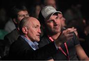 23 November 2012; Barry McGuigan ahead of Joe Ward's Light Heavyweight 80-85kg bout with Imre Szello, Italia Thunder. World Series of Boxing, British Lionhearts v Italia Thunder, Celtic Manor Resort, Newport, Wales. Picture credit: Steve Pope / SPORTSFILE