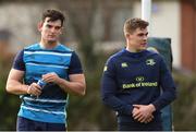 30 October 2017; Tom Daly with Garry Ringrose during Leinster Rugby Squad Training at UCD, Belfield in Dublin. Photo by Matt Browne/Sportsfile