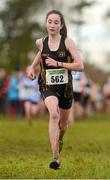 25 November 2012; Edel Smyth, Co. Donegal, competing in the Girl's Under 14, 3,000m at the Woodie's DIY Juvenile and Inter County Cross Country Championships. Tattersalls, Ratoath, Co. Meath. Photo by Sportsfile