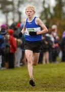 25 November 2012; Denver Kelly, Finn Valley A.C., Co. Donegal, competing in the Boy's Under 14, 3,000m at the Woodie's DIY Juvenile and Inter County Cross Country Championships. Tattersalls, Ratoath, Co. Meath. Photo by Sportsfile