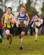 25 November 2012; John Byrne, St. Laurence O'Toole A.C., Co. Carlow, competing in the Boy's Under 14, 3,000m at the Woodie's DIY Juvenile and Inter County Cross Country Championships. Tattersalls, Ratoath, Co. Meath. Photo by Sportsfile