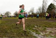 25 November 2012; Orla Queally, Waterford, competing in the Girl's Under 16 4,000m at the Woodie's DIY Juvenile and Inter County Cross Country Championships. Tattersalls, Ratoath, Co. Meath. Photo by Sportsfile