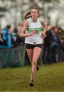 25 November 2012; Niamh Corry, Raheny A.C., Co. Dublin, competing in the Girl's Under 16 4,000m at the Woodie's DIY Juvenile and Inter County Cross Country Championships. Tattersalls, Ratoath, Co. Meath. Photo by Sportsfile