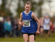 25 November 2012; Ailis O'Shea, Thomastown A.C., Co. Kilkenny, competing in the Girl's Under 16 4,000m at the Woodie's DIY Juvenile and Inter County Cross Country Championships. Tattersalls, Ratoath, Co. Meath. Photo by Sportsfile