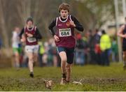 25 November 2012; Aaron Hennessy, Crookstown Millview A.C., Co. Kildare, competing in the Boy's Under 16 4,000m at the Woodie's DIY Juvenile and Inter County Cross Country Championships. Tattersalls, Ratoath, Co. Meath. Photo by Sportsfile