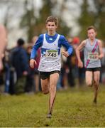 25 November 2012; Shane O'Riordan, West Waterford A.C., Co. Waterford, competing in the Boy's Under 16 4,000m at the Woodie's DIY Juvenile and Inter County Cross Country Championships. Tattersalls, Ratoath, Co. Meath. Photo by Sportsfile