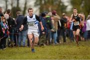 25 November 2012; Sean Buggy, Castlecomer A.C., Co. Kilkenny, competing in the Boy's Under 16 4,000m at the Woodie's DIY Juvenile and Inter County Cross Country Championships. Tattersalls, Ratoath, Co. Meath. Photo by Sportsfile