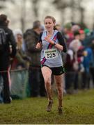 25 November 2012; Sarah Fitzpatrick, Dundrum South Dublin A.C., Co. Dublin, competing in the Under 18 Girl's 4,000m at the Woodie's DIY Juvenile and Inter County Cross Country Championships. Tattersalls, Ratoath, Co. Meath. Photo by Sportsfile