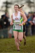 25 November 2012; Rachael Smyth, St. Cocas A.C., Co. Kildare, competing in the Junior Women's 4,000m at the Woodie's DIY Juvenile and Inter County Cross Country Championships. Tattersalls, Ratoath, Co. Meath. Photo by Sportsfile