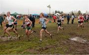 25 November 2012; A general view of the field during the Boy's Under 18 6,000m at the Woodie's DIY Juvenile and Inter County Cross Country Championships. Tattersalls, Ratoath, Co. Meath. Photo by Sportsfile