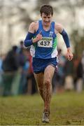 25 November 2012; Stephen Kerr, Armagh A.C., Co. Armagh, on the way to winning the Junior Men's 6000m at the Woodie's DIY Juvenile and Inter County Cross Country Championships. Tattersalls, Ratoath, Co. Meath. Photo by Sportsfile