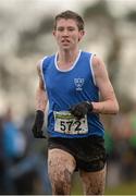 25 November 2012; Shane Dineen, Leevale A.C., Co. Cork, competing in the Under 18 Boy's 6000m at the Woodie's DIY Juvenile and Inter County Cross Country Championships. Tattersalls, Ratoath, Co. Meath. Photo by Sportsfile