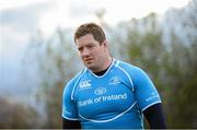 26 November 2012; Leinster's Michael Bent arrives for squad training ahead of their side's Celtic League 2012/13, Round 10, game against Zebre on Saturday. Leinster Rugby Squad Training, UCD, Belfield, Dublin. Picture credit: Stephen McCarthy / SPORTSFILE