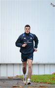 26 November 2012; Leinster's Jordan Coghlan arrives for squad training ahead of their side's Celtic League 2012/13, Round 10, game against Zebre on Saturday. Leinster Rugby Squad Training, UCD, Belfield, Dublin. Picture credit: Stephen McCarthy / SPORTSFILE