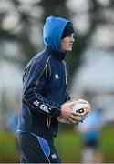 26 November 2012; Leinster's Jonathan Sexton during squad training ahead of their side's Celtic League 2012/13, Round 10, game against Zebre on Saturday. Leinster Rugby Squad Training, UCD, Belfield, Dublin. Picture credit: Stephen McCarthy / SPORTSFILE