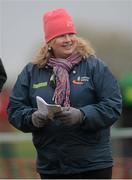 25 November 2012; Teresa McDaid, Letterkenny AC, Co. Donegal, at the Woodie's DIY Juvenile and Inter County Cross Country Championships. Tattersalls, Ratoath, Co. Meath. Photo by Sportsfile